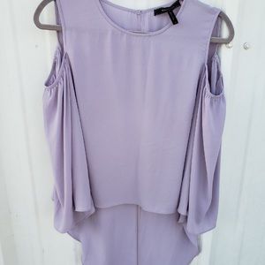 Penguin Tail BCBG Lavender Top